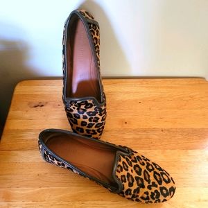 Banana Republic calf hair flats
